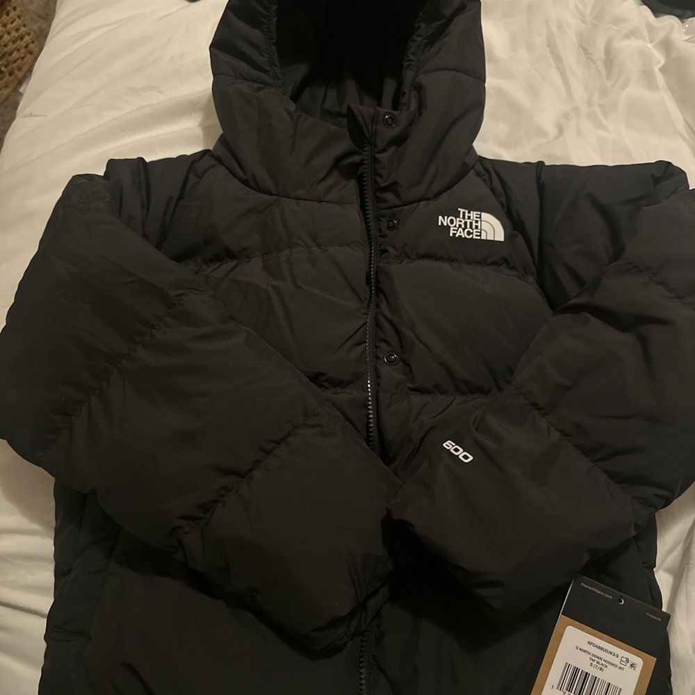 The North Face Black Hooded Down Jacket
